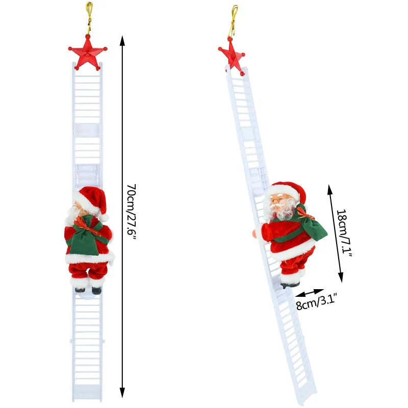 Melody Santa Climbing Ladder Toy